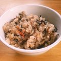02060218's cooksnap of when they made ひじきの炊き込みご飯　☆☆.