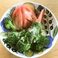 ボブナナ's cooksnap of when they made 金のごまだれでブロッコリーとトマトサラダ.