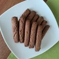 dalimix's cooksnap of when they made ココアちんすこう・保育園給食.