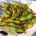 おいも母's cooksnap of when they made おつまみに♡ガーリックバターの焼き枝豆.