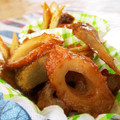 なおきんとん's cooksnap of when they made 簡単　弁当に　ちくわとゴボウのピリ辛炒め.