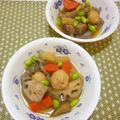 pitachan1's cooksnap of when they made めんつゆで簡単にできる　筑前煮.
