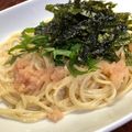 ルぴあ's cooksnap of when they made 明太子スパゲッティ(たらこスパゲティ).