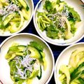 ふたごゆき's cooksnap of when they made きゅうりとセロリの昆布茶あえ　簡単.