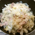 クックXZLXBP☆'s cooksnap of when they made 白菜と豚肉の酒蒸し.