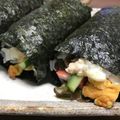 プリン後輩's cooksnap of when they made 簡単☆家にあるもので恵方巻.