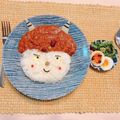 ハナコg's cooksnap of when they made 節分鬼そぼろ＆たまご太鼓.