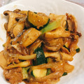 cherry__xo's cooksnap of when they made 絶品☆豚肉と舞茸とズッキーニの辛味噌炒め.