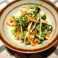 胃袋わっしょい's cooksnap of when they made 水菜と人参とハムのマヨポンおかか和え.