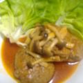 ランジュ's cooksnap of when they made 煮込みハンバーグ･しろ風.