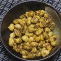 nosso's cooksnap of when they made 蒸し大豆でフライビーンズ(カレー醤油).