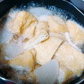 momocookin's cooksnap of when they made 自家製冷凍大根と油揚げの煮物.