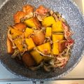 クックI89QER☆'s cooksnap of when they made 白だしだけでかぼちゃ煮物.