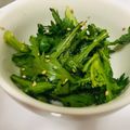 ………'s cooksnap of when they made ぱっ！簡単！春菊のサラダ.
