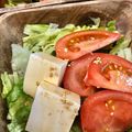ムーヒツジ's cooksnap of when they made ＊豆腐とトマトのサラダ＊.