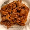 さくらこだよ。's cooksnap of when they made 簡単♡豚こまdeポークケチャップ.