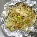 ☆ありか358☆'s cooksnap of when they made 簡単★もやしのホイル蒸し.