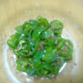 ランジュ's cooksnap of when they made ピーマンのおひたし.