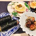 miwayon's cooksnap of when they made 節分恵方巻き❀　アボカドのサラダ巻き☆.