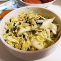 うぅこちゃん's cooksnap of when they made キャベツとあみえびのワカメナムル.