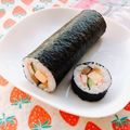 あやちん０８１６'s cooksnap of when they made 恵方巻に♪干ぴょうと椎茸入り巻き寿司.