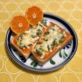サヤスカマカン's cooksnap of when they made 枝豆とコーンのピザトースト.