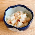 mikko6's cooksnap of when they made 角切り大根の明太マヨあえ.