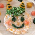 misaaaaann's cooksnap of when they made ＊離乳食中期＊節分★赤鬼＆豆まきプレート.