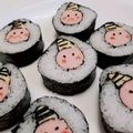かふかう's cooksnap of when they made 節分☆鬼の飾り巻き寿司.