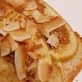Chiyumii's cooksnap of when they made ココナッツオイルでりんごのトースト.