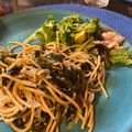 ecobeer's cooksnap of when they made 生生姜たっぷり和風パスタ.
