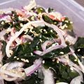 tetsucoro's cooksnap of when they made 新芽ワカメとカニカマの酢の物.