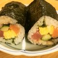 ボブナナ's cooksnap of when they made 海鮮恵方巻き.