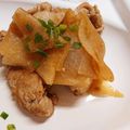 3yury's cooksnap of when they made 簡単★大根と豚肉のニンニク醤油炒め.