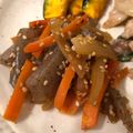 かねとん's cooksnap of when they made こんにゃく・人参・大根の金平風炒め.