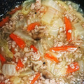 hd104's cooksnap of when they made 簡単★挽肉と白菜のあんかけ丼.