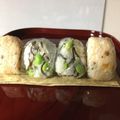 ♡JyuRiku♡'s cooksnap of when they made お弁当に♪ 塩昆布と枝豆のおにぎり.