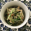 Faiza's cooksnap of when they made お弁当に♪ 水菜とえのきの梅肉炒め.
