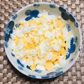 ふんにゃん's cooksnap of when they made 高速☆もっと細かく♪ゆで卵のみじん切り★.