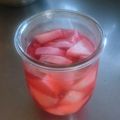 チコリママ's cooksnap of when they made ☆赤大根甘酢漬け☆.