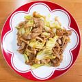 なふぃこ's cooksnap of when they made 豚バラキャベツのコク旨味噌炒め.