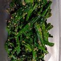 yuriレシピ's cooksnap of when they made ほうれん草の胡麻あえ.