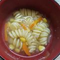 るこちゃんまま's cooksnap of when they made マカロニスープ【柏市学校給食】.