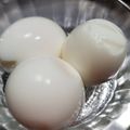 うね子ちゃん's cooksnap of when they made 簡単！綺麗！ゆで卵の剥き方.