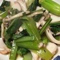 mipoママ's cooksnap of when they made イカとチンゲン菜(小松菜)の中華炒め.