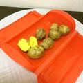 ☆こまっと☆'s cooksnap of when they made ルクエ利用で馬鈴薯の楽々皮むき.