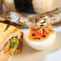 mocomocochan's cooksnap of when they made ✿キャラ弁☆節分☆ゆで卵de鬼さん♪✿.