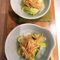 horseland's cooksnap of when they made 白菜となめ茸に大根おろし。.