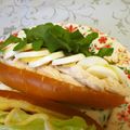 龍青空ママ's cooksnap of when they made 鶏ハム(サラダチキン)アレンジ ドッグ♪.