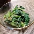 yupi☆★'s cooksnap of when they made 小松菜とラディッシュのごま和え.
